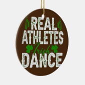 Irish Step Dance Girl Ireland tanzen Irish Dance Keramik Ornament (Rechts)