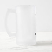 Irish Step Dance Mother - Green Mattglas Bierglas (Links)