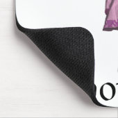 Irish Step Dance Mother - Mauve Mousepad (Ecke)