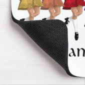 Irish Step Dance Mother - Rainbow Line Mousepad (Ecke)