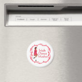 Irish Step Dance Mother - Red Magnet (In Situ (Geschirrspüler))