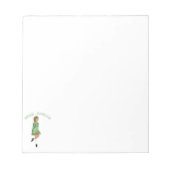 Irish Step Dancer - Green Notizblock (Vorderseite)