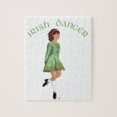 Irish Step Dancer - Green Puzzle (Vertikal)