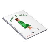 Irish Step Dancer Journal - Soft Shoe Notizblock (Rechte Seite)