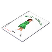 Irish Step Dancer Journal - Soft Shoe Notizblock (Linke Seite)
