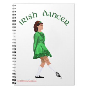 Irish Step Dancer Journal - Soft Shoe Notizblock