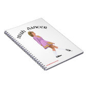 Irish Step Dancer Journal - Soft Shoe Notizblock (Rechte Seite)