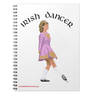 Irish Step Dancer Journal - Soft Shoe Notizblock