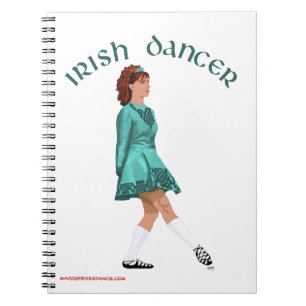 Irish Step Dancer Journal - Soft Shoe Notizblock