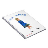 Irish Step Dancer Journal - Soft Shoe Notizblock (Rechte Seite)
