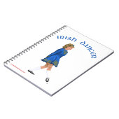 Irish Step Dancer Journal - Soft Shoe Notizblock (Linke Seite)