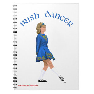 Irish Step Dancer Journal - Soft Shoe Notizblock