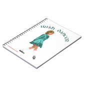 Irish Step Dancer Journal - Soft Shoe Notizblock (Linke Seite)