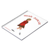 Irish Step Dancer Journal - Soft Shoe Notizblock (Linke Seite)