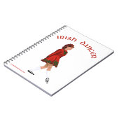 Irish Step Dancer Journal - Soft Shoe Notizblock (Linke Seite)