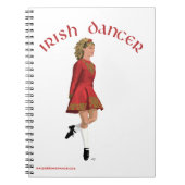 Irish Step Dancer Journal - Soft Shoe Notizblock (Vorderseite)