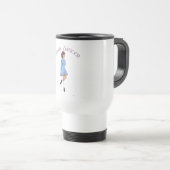 Irish Step Dancer Light Blue Reisebecher (VorderseiteRechts)