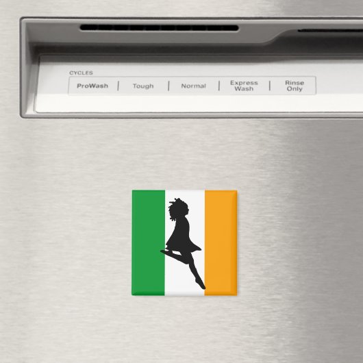 Irish Step Dancer Magnet (In Situ (Geschirrspüler))