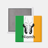 Irish Step Dancer Magnet (Vorderseite/Rückseite)