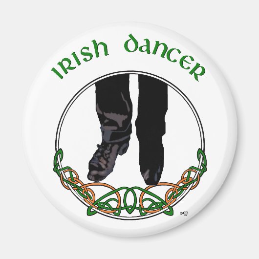 Irish Step Dancer - Male Magnet (Vorne)
