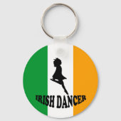 Irish Step Dancer Schlüsselanhänger (Vorderseite)