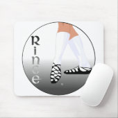 Irish Step Dancer - Soft Shoe - Rince Mousepad (Mit Mouse)