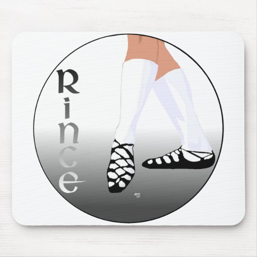 Irish Step Dancer - Soft Shoe - Rince Mousepad (Vorne)