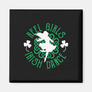 Irish Step Dancer Step Dancing Reel Girls II Magnet