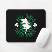 Irish Step Dancer Step Dancing Reel Girls II Mousepad (Mit Mouse)