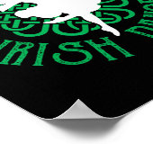 Irish Step Dancer Step Dancing Reel Girls II Poster (Ecke)