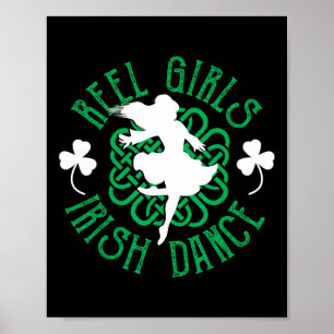 Irish Step Dancer Step Dancing Reel Girls II Poster