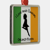 Irish Step Dancing Anpassen mit Name Ornament (Rechts)