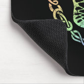 Irish Step Dancing Celtic Knot Heart Mousepad (Ecke)