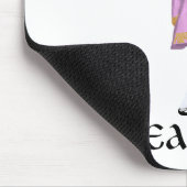 Irish Step Tance Teacher - Pink Soft Shoe Mousepad (Ecke)