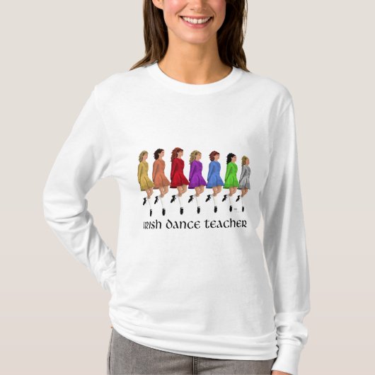 Irish Step Tance Teacher T-Shirt (Vorderseite)