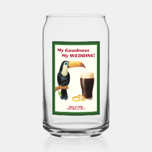 Irish Stout Brautparty-Bierglas-Geschenk Dosenglas