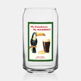 Irish Stout Bridal Shower Beer Glass Favor/Gift Dosenglas