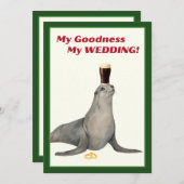 Irish Stout Bridal Shower Invitation Einladung (Vorne/Hinten)