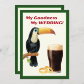 Irish Stout Bridal Shower Invitation Einladung (Vorne/Hinten)