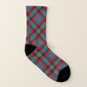 Irish Style Clan McNamara MacNamara Tartan Kariert Socken (Links - Innen)