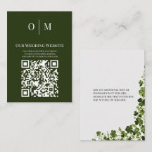 Irish Stylized Shamrock Leafy Folia QR Code 