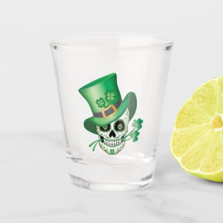Irish Sugar Skull Schnapsglas