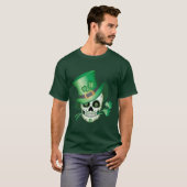 Irish Sugar Skull T - Shirt (Vorne ganz)
