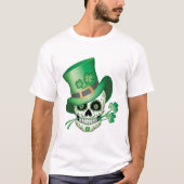 Irish Sugar Skull T-Shirt (Vorderseite)