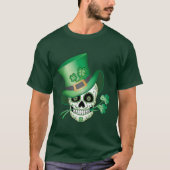 Irish Sugar Skull T-Shirt (Vorderseite)