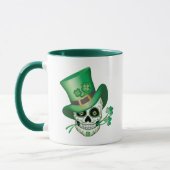 Irish Sugar Skull Tasse (Links)