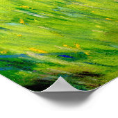 Irish Summer Landscape Painting Poster (Ecke)