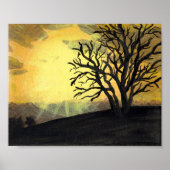 Irish Sunset Poster Print (Vorne)