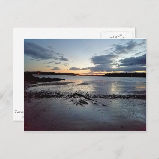 Irish Sunset Postkarte (Vorne/Hinten)