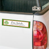 Irish Superpower Funny Autoaufkleber (Auf Lkw)